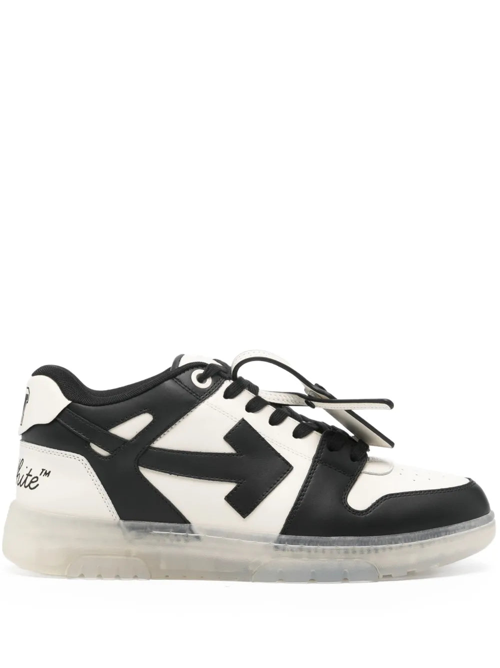 Off-White Leather Sneakers