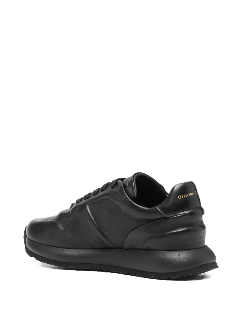 Officine Creative Panelled Leather Sneakers