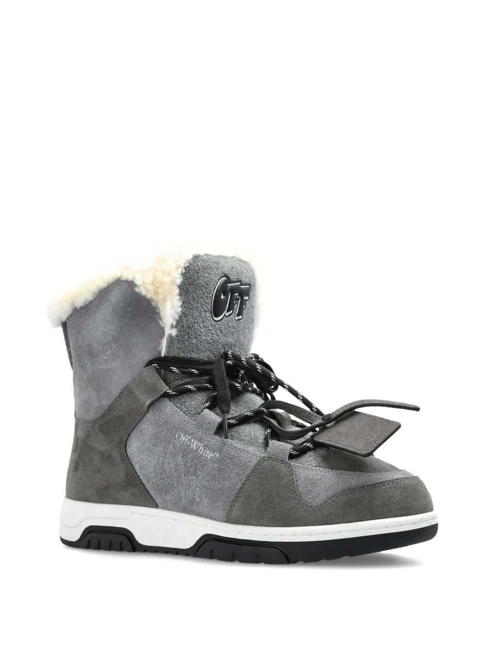 Off-White Hi-Tops Lace-Up Sneakers
