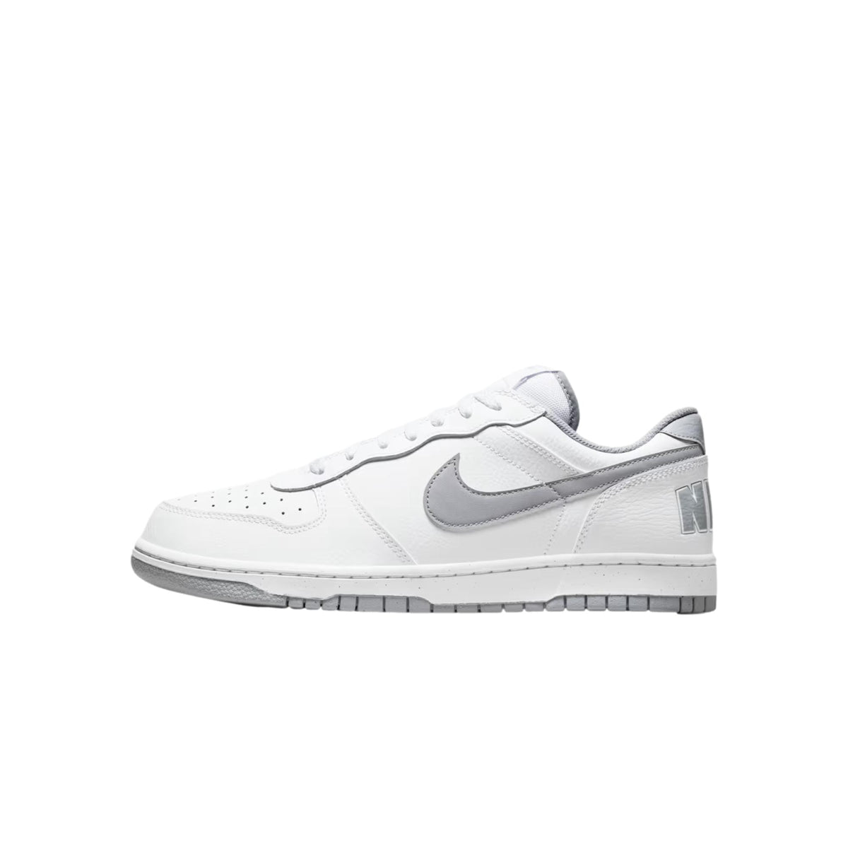 Nike Big Low White / Wolf Grey  355152-106 Men's