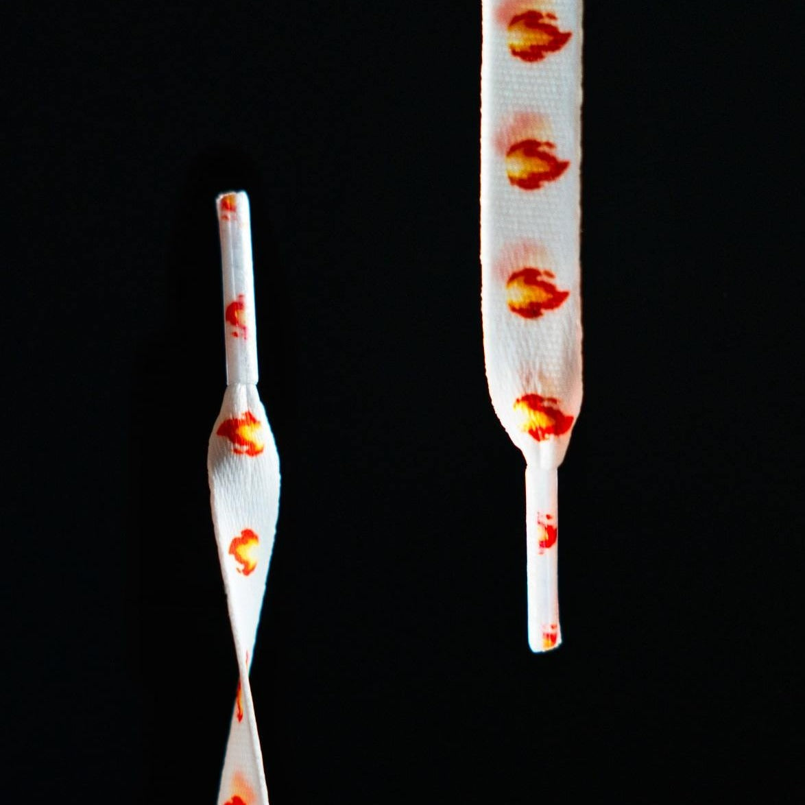 Laces | (Fire / White)