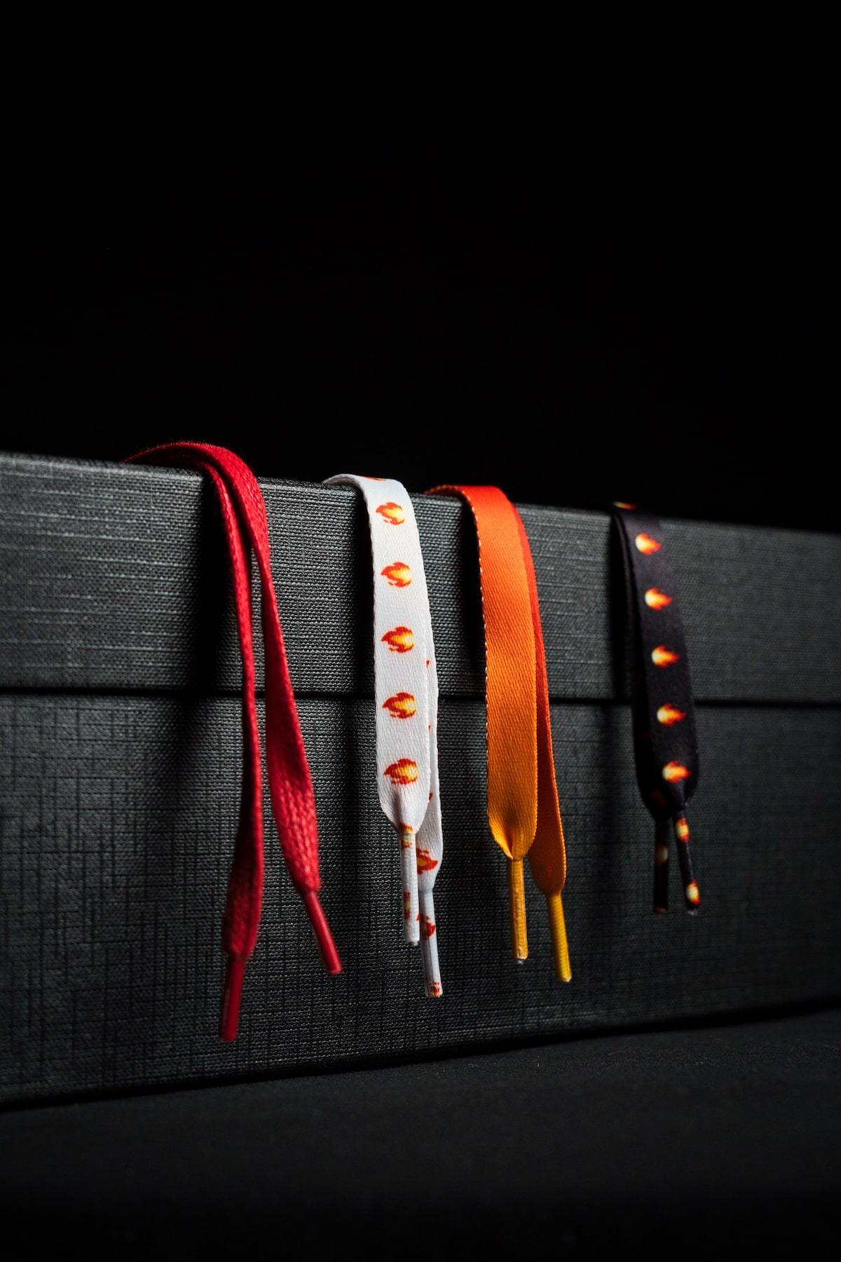 Laces | (Fire / White)