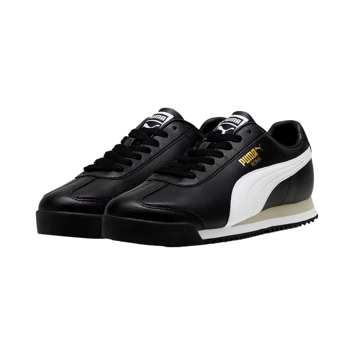 Puma Roma 24 Standard Puma Black / Puma White  396868-02 Men's