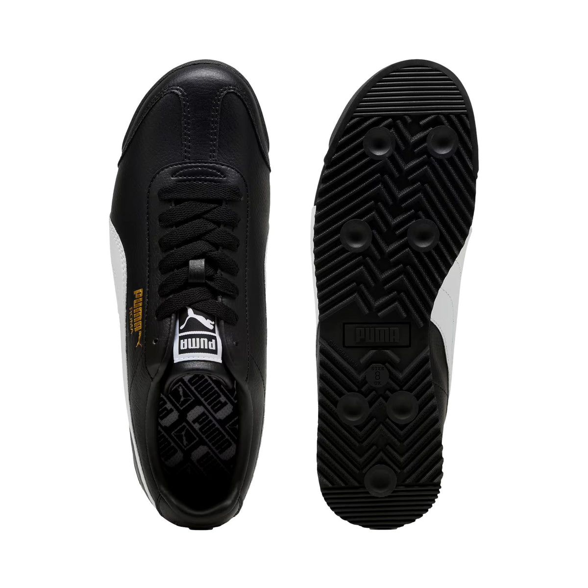 Puma Roma 24 Standard Puma Black / Puma White  396868-02 Men's