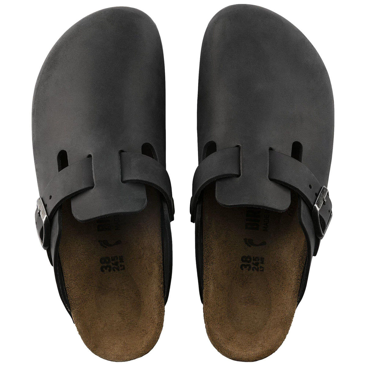 Birkenstock Boston BS Black  59461 Women's