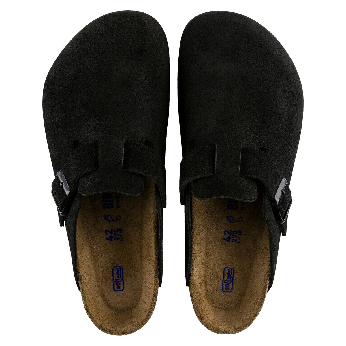Birkenstock Boston BS Black  660473 Women's