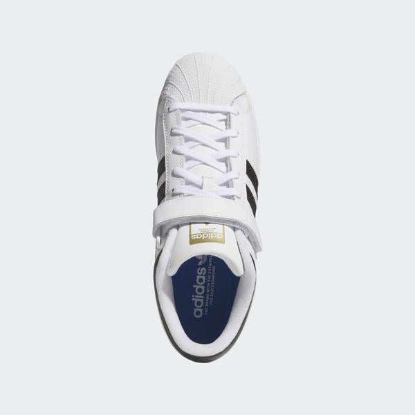Adidas Pro Shell ADV Footwear White - Core Black - Gold Metallic