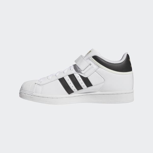Adidas Pro Shell ADV Footwear White - Core Black - Gold Metallic