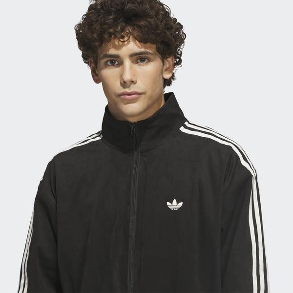 Adidas Skateboarding Vintage Superfire Track Jacket Black