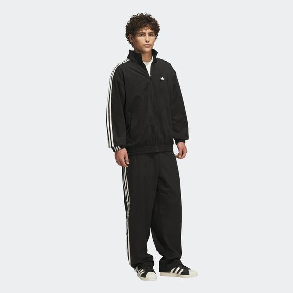 Adidas Skateboarding Vintage Superfire Track Jacket Black