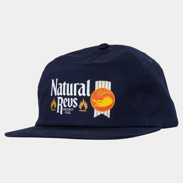Anti Hero Skateboards Natty Revs Snapback Hat Navy