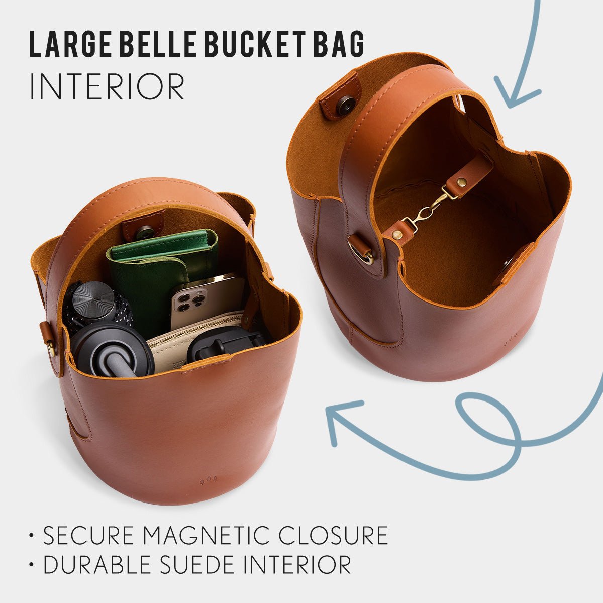 'Almost Perfect' Belle Bucket Bag