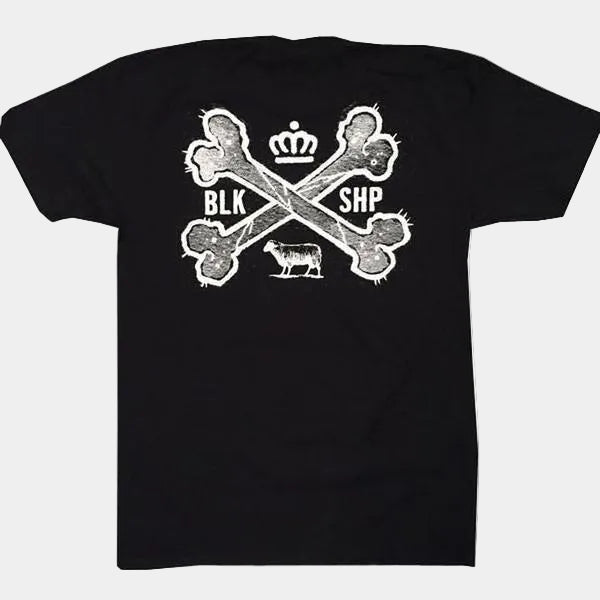 Black Sheep Bones Tee Black