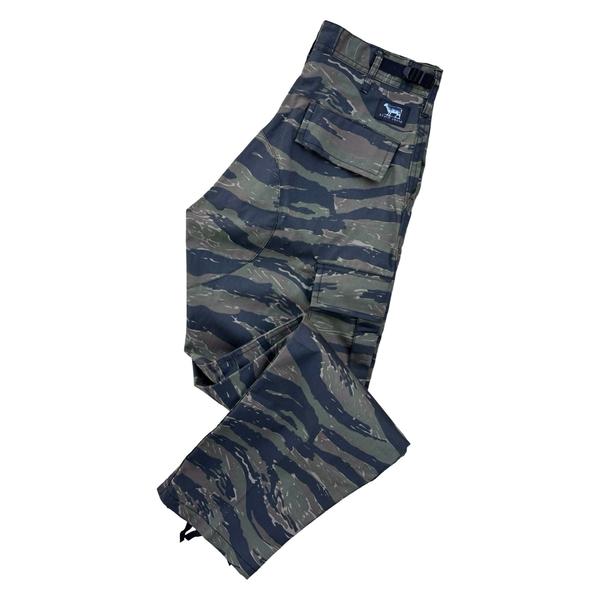 Black Sheep Cargo Skate Pants - Tiger Stripe Camo