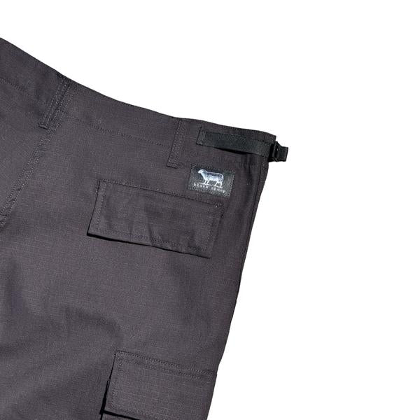 Black Sheep Cargo Skate Shorts - Black