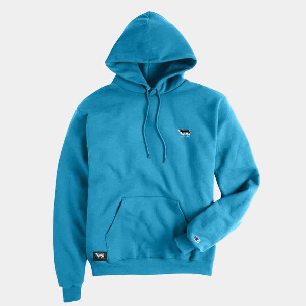 Black Sheep Champion Pullover Hoody Blue Lagoon
