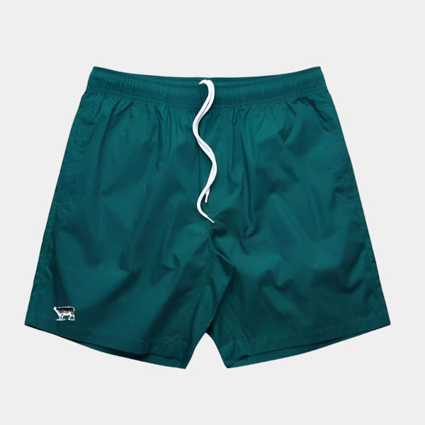 Black Sheep Icon Beach Shorts Deep Emerald