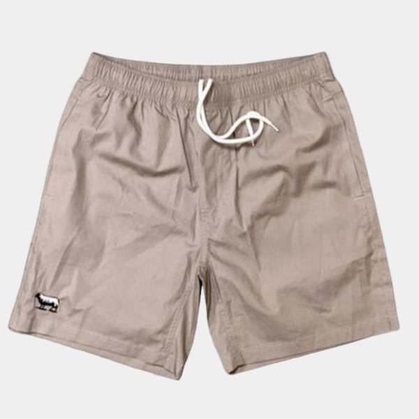 Black Sheep Icon Beach Shorts Mushroom