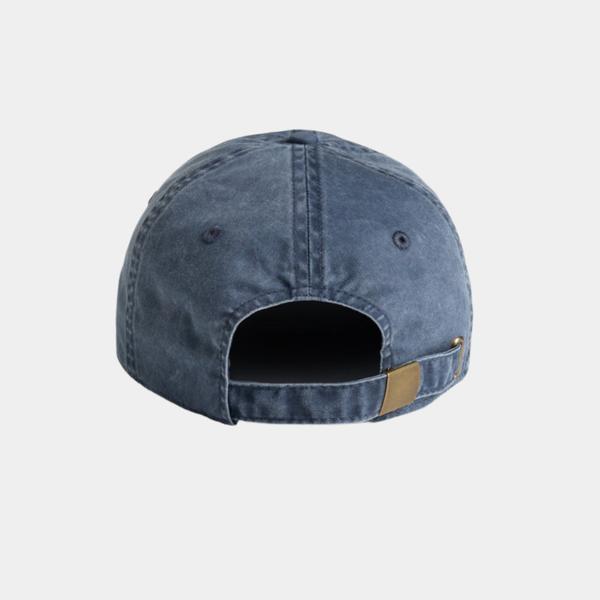 Black Sheep Icon Fill Unstructured Dad Hat Faded Midnight Blue
