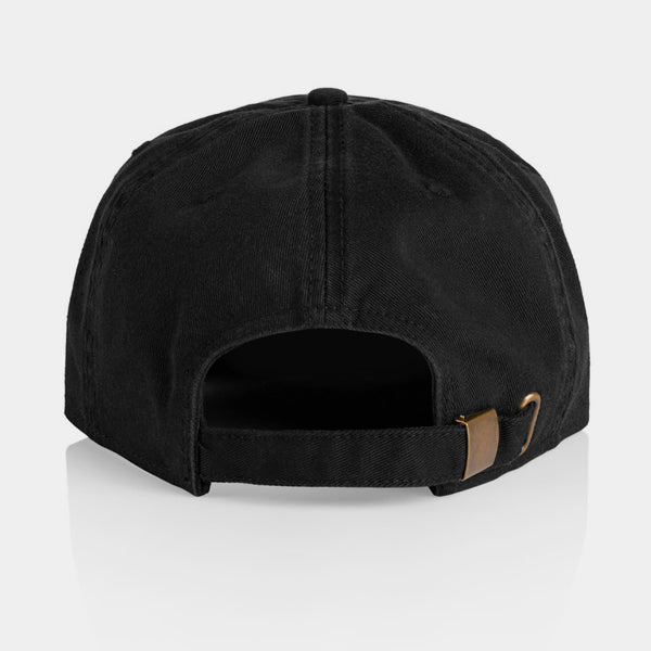 Black Sheep Icon Unstructured 6-Panel Hat Black