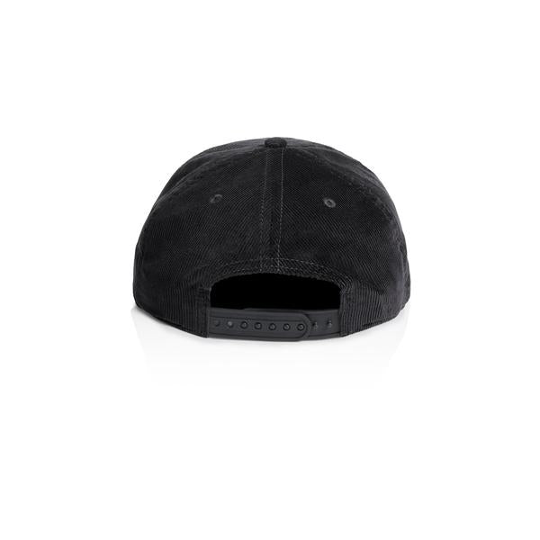 Black Sheep Icon Unstructured Corduroy Rope Hat Black