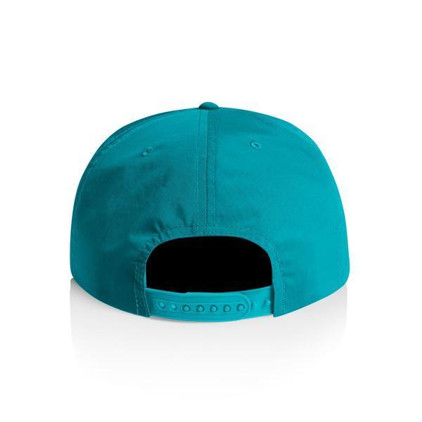 Black Sheep Nylon "Surf Cap" Snapback Hat Charlotte Teal