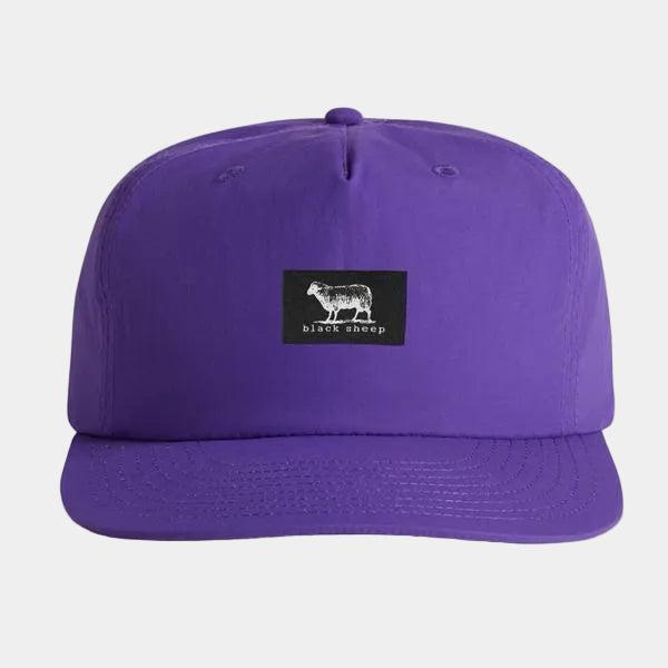 Black Sheep Nylon "Surf Cap" Snapback Hat Violet