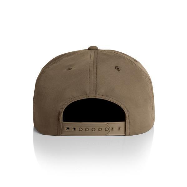 Black Sheep Nylon "Surf Cap" Snapback Hat Walnut