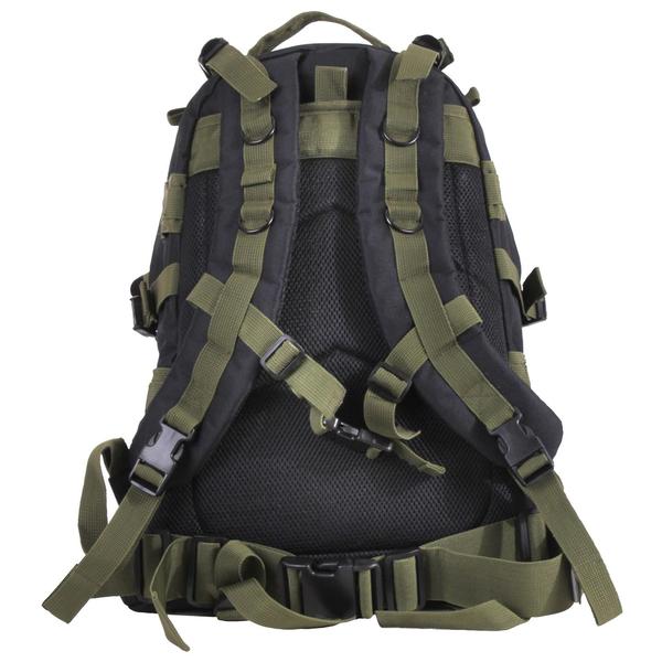 Black Sheep Tactical Backpack Large Black - Olive Drab