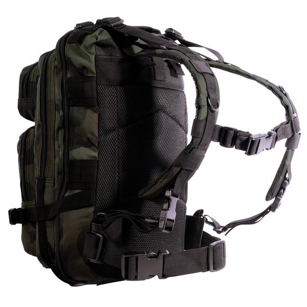 Black Sheep Tactical Backpack Medium Midnight Woodland Camo