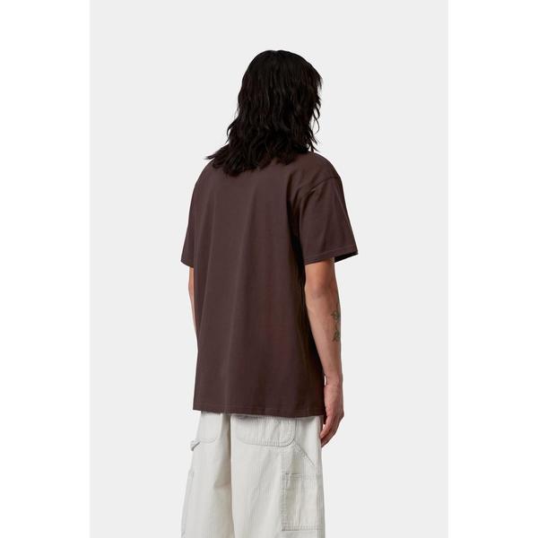 Carhartt WIP American Script T-Shirt Palisander