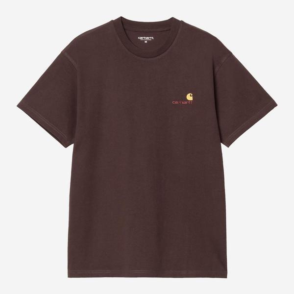 Carhartt WIP American Script T-Shirt Palisander
