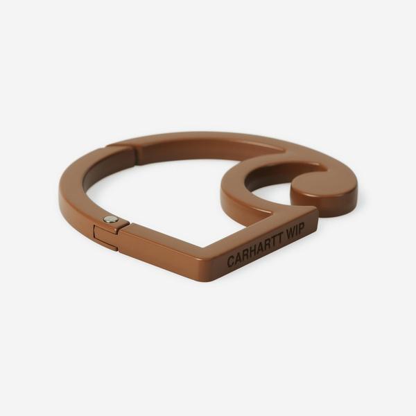 Carhartt WIP C-Logo Carabiner Brown