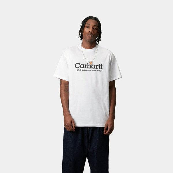 Carhartt WIP Label Script T-Shirt White