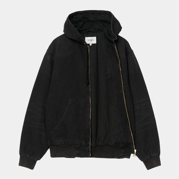 Carhartt WIP OG Active Jacket Spring Stone Canvas Black