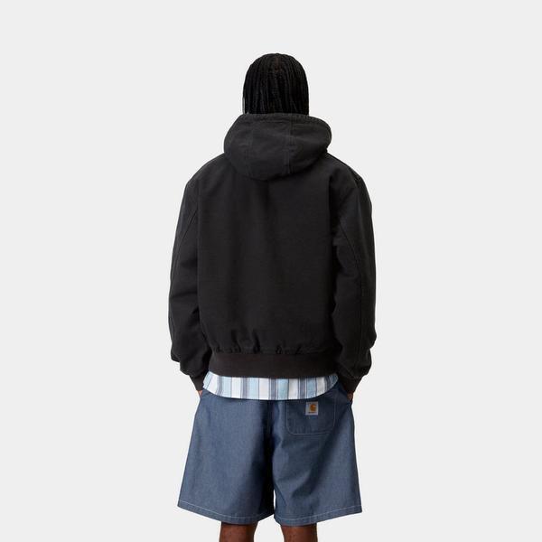 Carhartt WIP OG Active Jacket Spring Stone Canvas Black