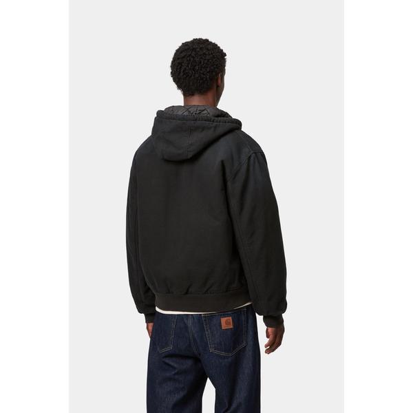 Carhartt WIP OG Active Jacket Winter Stone Canvas Black