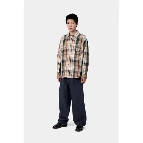 Carhartt WIP OG Single Knee Canvas Pant Deep Night Stone Washed