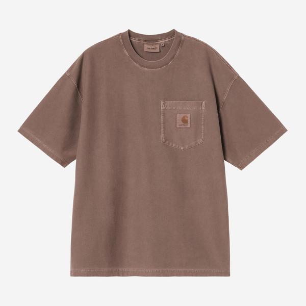 Carhartt WIP S/S Loose Pocket T-Shirt Garment Dyed Tobacco