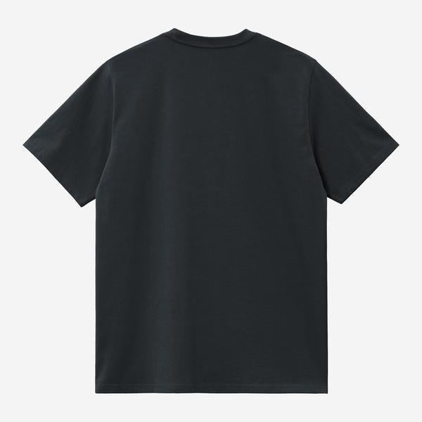 Carhartt WIP Script T-Shirt Deep Night - Gentle Green