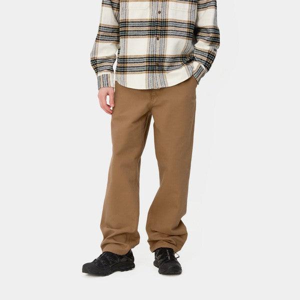 Carhartt WIP Simple Pant Dearborn Canvas Hamilton Brown