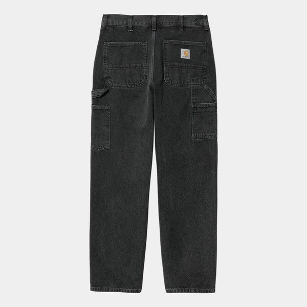 Carhartt WIP Single Knee Pant Denim Black Stone Washed