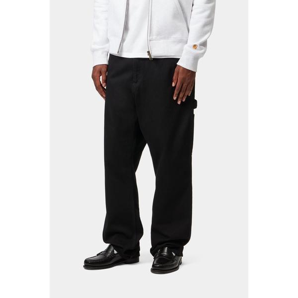 Carhartt WIP Single Knee Pant Denim Rinsed Black