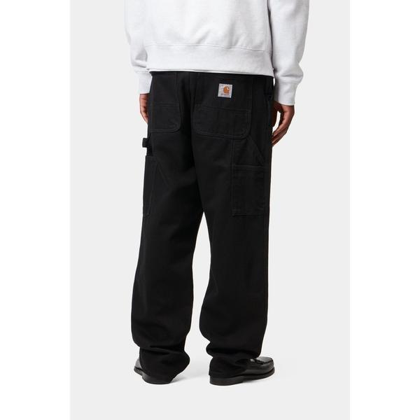 Carhartt WIP Single Knee Pant Denim Rinsed Black