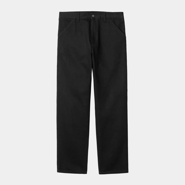 Carhartt WIP Single Knee Pant Denim Rinsed Black
