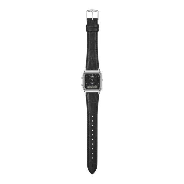 Casio Analog - Digital Vintage Watch AQ230EL-1A Black - Silver