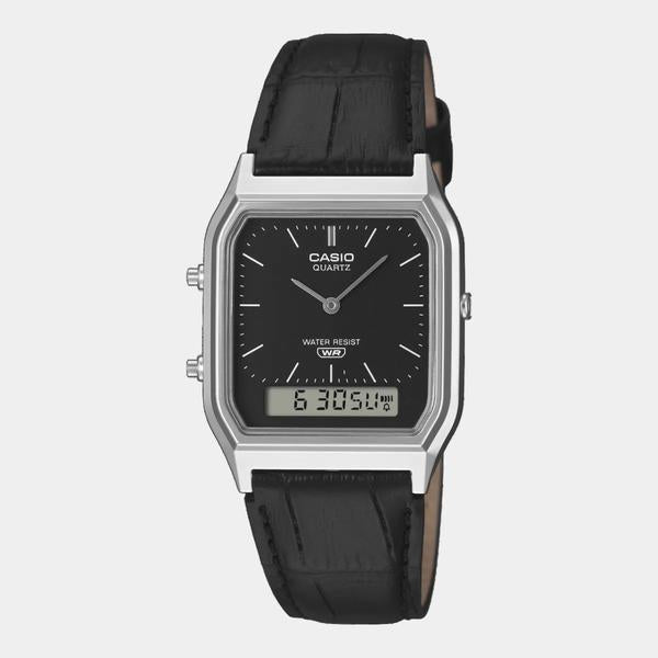 Casio Analog - Digital Vintage Watch AQ230EL-1A Black - Silver