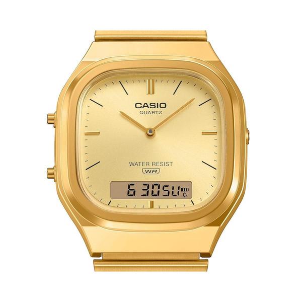 Casio Analog - Digital Vintage Watch AQ240E-9A Gold