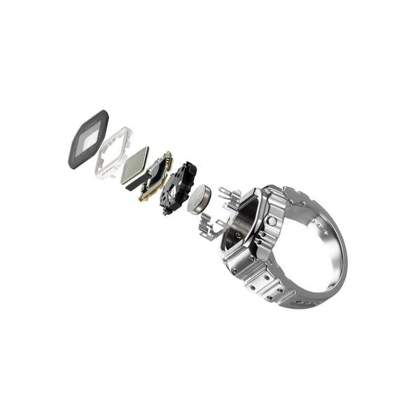 Casio Digital Ring Watch CRW001-1 Silver