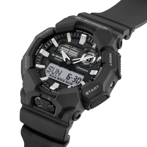 Casio G-Shock Analog - Digital Watch GA010-1A Black - Silver